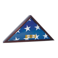 United States Coast Guard Flag Case - Presentation Flag Case - Holds a 3' x 5' Flag