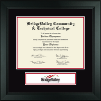BridgeValley diploma frame - Lasting Memories Banner Diploma Frame in Arena