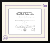New York University diploma frame - Icon Founders Edition Diploma Frame in Gotham