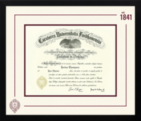 Fordham University diploma frame - Icon Founders Edition Diploma Frame in Gotham