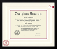 Transylvania University diploma frame - Icon Founders Edition Diploma Frame in Gotham