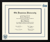 Old Dominion University diploma frame - Icon Founders Edition Diploma Frame in Gotham