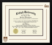Lehigh University diploma frame - Icon Founders Edition Diploma Frame in Gotham
