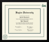 Baylor University diploma frame - Icon Founders Edition Diploma Frame in Gotham
