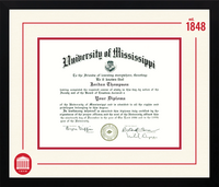 The University of Mississippi diploma frame - Icon Founders Edition Diploma Frame in Gotham