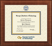 Georgia Institute of Technology diploma frame - Dimensions Plus Diploma Frame in Prescott