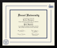 Drexel University diploma frame - Icon Founders Edition Diploma Frame in Gotham