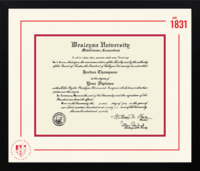 Wesleyan University diploma frame - Icon Founders Edition Diploma Frame in Gotham