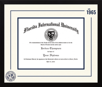 Florida International University diploma frame - Icon Founders Edition Diploma Frame in Gotham