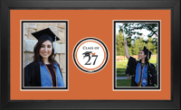 Class Of Lasting Memories Photo Frames photo frame - 'Class of' Double Circle Logo Photo Frame in Arena
