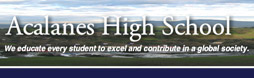 Acalanes High School in California logo