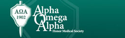 Alpha Omega Alpha Honor Society logo
