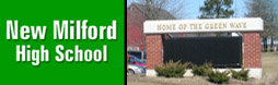 New Milford High School in Connecticut logo