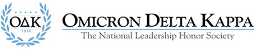 Omicron Delta Kappa Honor Society logo