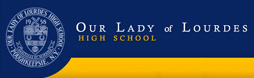 Our Lady of Lourdes High School in New York logo