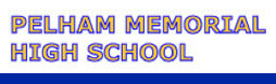 Pelham Memorial High School in New York logo