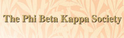 Phi Beta Kappa Honor Society Logo